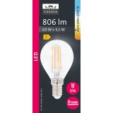 LED ŽARNICA E14 CASAYA KAPLJIČASTA P45 6.5W 806LM 2700K