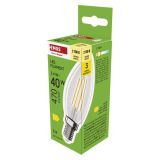LED ŽARNICA E14 EMOS FLM CANDLE 3.4W 470LM WW