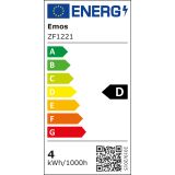 LED ŽARNICA E14 EMOS FLM MINI GL 3.4W NW