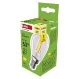 LED ŽARNICA E14 EMOS FLM MINI GL 5.9W 806LM WW