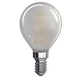 LED ŽARNICA E14 EMOS FLM MINI GLOB 4W WW 230V FILAMENT MINI GL.MAT