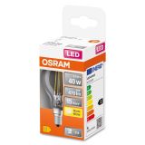 LED ŽARNICA E14 OSRAM CLP40 4W/827, BISTRA STAR, FILAMENT