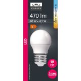 LED ŽARNICA E27 CASAYA KAPLJIČASTA P45 4.9W 470LM 2700K