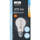 LED ŽARNICA E27 CASAYA KLASIČNA A60 4.5W 470LM 4000K