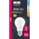 LED ŽARNICA E27 CASAYA KLASIČNA A60 7W 806LM 2700K