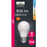 LED ŽARNICA E27 CASAYA KLASIČNA A60 8W 806LM 2700K