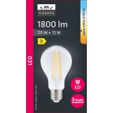 LED ŽARNICA E27 CASAYA KLASIČNA A70 12W 1800LM 2700K
