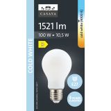 LED ŽARNICA E27 CASAYA MAT KLASIČNA A60 10.5W 1521LM 4000K