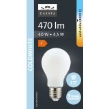 LED ŽARNICA E27 CASAYA MAT KLASIČNA A60 4.5W 470LM 4000K