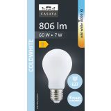 LED ŽARNICA E27 CASAYA MAT KLASIČNA A60 7W 806LM 4000K