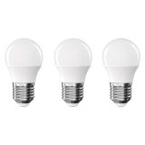 LED ŽARNICA E27 EMOS CLS MINI GLOBE 4.2W(40W) 470LM E27 WW 3PC