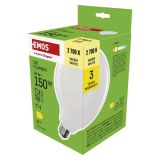 LED ŽARNICA E27 EMOS FLM G125 GLOBE 18W WW