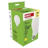 LED ŽARNICA E27 EMOS FLM G125 GLOBE 18W WW