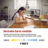 LED ŽARNICA E27 FLM A60 3.8W(60W) 806LM E27 NW A CLASS 3/1