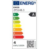 LED ŽARNICA E27 FLM A60 3.8W(60W) 806LM E27 NW A CLASS 3/1