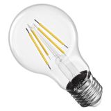 LED ŽARNICA FILAMENT A60 / E27 / 3,4 W (40 W) / 470 LM / TOPLO BEL