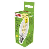 LED ŽARNICA FILAMENT CANDLE / E14 / 5,9 W (60 W) / 806 LM / TOPLO BEL