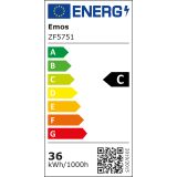LED ŽARNICA FILAMENT ED90 / E27 / 36 W (327 W) / 6 000 LM / NEVTRALNO BELA