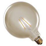 LED ŽARNICA VINTAGE G125 / E27 / 4,5 W (40 W) / 420 LM / TOPLO BEL