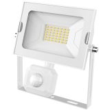 LED ZUNANJI REFLEKTOR AVIDE 30W 4000K 2250LM SENZOR NEVTRALNO BELA