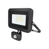 LED ZUNANJI REFLEKTOR COMMEL 30W PROFI LINE SMD ČRN S SENZORJEM