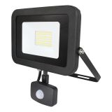 LED ZUNANJI REFLEKTOR COMMEL 50W PROFI LINE SMD ČRN S SENZORJEM