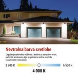 LED ZUNANJI REFLEKTOR EMOS SIMPO 10W 1000LM IP65 NW