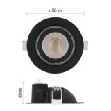 LED ZUNANJI REFLEKTOR SPOTLIGHT GERI 6.5W 700LM IP20 CCT B