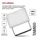 LED ZUNANJI REFLEKTOR TAMBO 10W 1000LM IP65