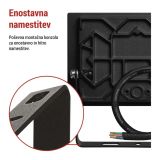 LED ZUNANJI REFLEKTOR TAMBO 20W 2000LM IP65