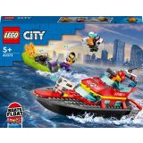 LEGO CITY FIRE 60373 GASILSKI REŠEVALNI ČOLN