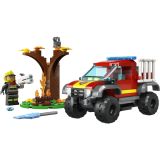 LEGO CITY FIRE 60393 REŠEVALNI GASILSKI TOVORNJAK 4X4