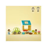 LEGO DUPLO TOWN 10986 DRUŽINSKA HIŠA NA KOLESIH