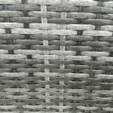 GARNITURA UMETNI RATAN BIVA LEON 3-DELNA SIVA