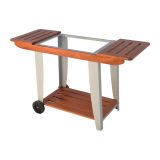 STOJALO ALI VOZIČEK GORENC LESEN VOZIČEK ZA PLINSKI ŽAR 65X40 CM