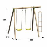 GUGALNICA AMCA LESENA 2.3 M - 2 SEDEŽA. LESTEV