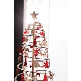 LESENA NOVOLETNA JELKA SPIRA SLIM, VIŠINE 190 CM