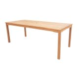 LESENA MIZA MQ LOVATTO 210X90X76 CM AKACIJA