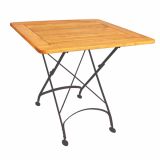 LESENA MIZA RONDO MAJA 80X80 CM, ROBINIJA