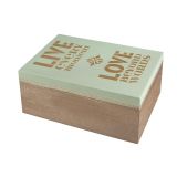 LESENI USTVARJAL. DODATKI RAYHER LESENA ŠKATLA S POKROVOM 20X12X9 CM