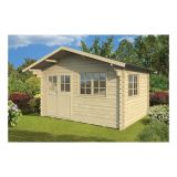 LESENA VRTNA HIŠKA GARTENPRO 380X300 CM, DEB. 44 MM NEBRASKA 1