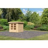 LESENA VRTNA HIŠKA KARIBU ASKOLA 2 211X213 X 217, BARVA LESA