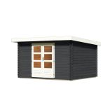 LESENA VRTNA HIŠKA KARIBU BASTRUP 7 ANTRACIT 357X297X222