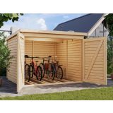 LESENA VRTNA HIŠKA KARIBU FAHRRADGARAGE 4