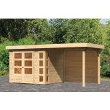 LESENA VRTNA HIŠKA KARIBU KERKO 3- V KOMPLETU