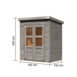 LESENA VRTNA HIŠKA KARIBU MERSEBURG 2