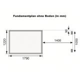LESENA VRTNA HIŠKA KARIBU MERSEBURG 2 V SETU