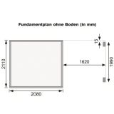 LESENA VRTNA HIŠKA KARIBU MERSEBURG 4 V SETU