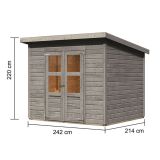 LESENA VRTNA HIŠKA KARIBU MERSEBURG 5