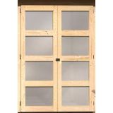 LESENA VRTNA HIŠKA KARIBU MÜHLENTRUP 1 211X404X217 BARVA LESA